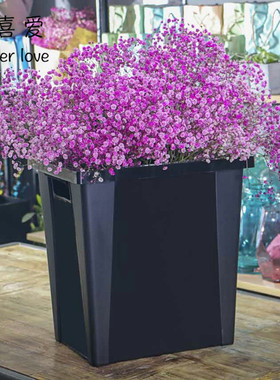 法式塑料花桶花喜爱耐摔醒花桶