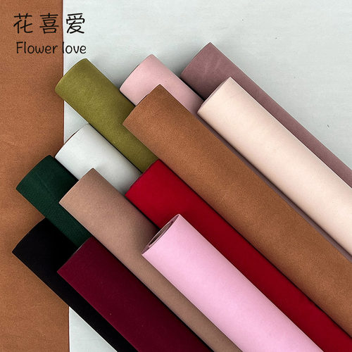 花喜爱天鹅丝绒包花布网红款