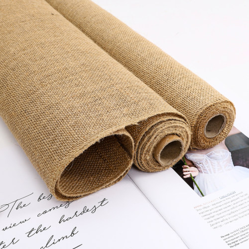 居家装饰花喜爱网红麻布卷彩麻