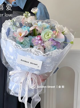 花喜爱蕾丝少女包花布网纱爆款