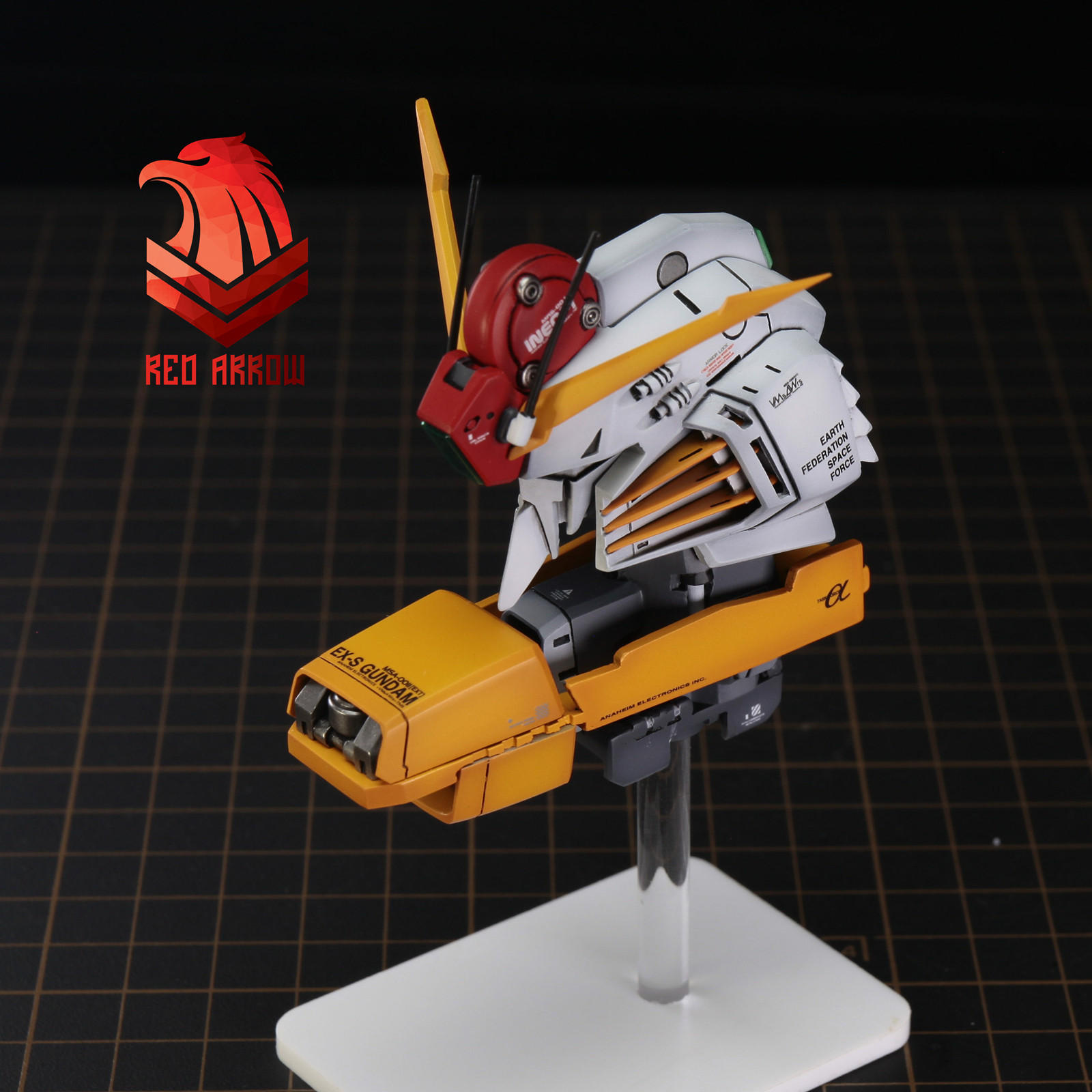1/60 GS EX-S高达头像上色完成品   订做工期20天