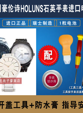适用豪伦诗HOLUNS多功能手表电池