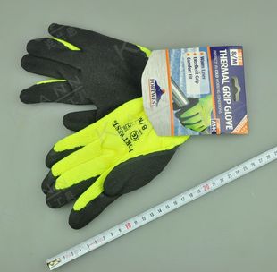 克伦威尔 2420K 英国SITESAFE重型涂黑色乳胶冷作业手套SSF 961