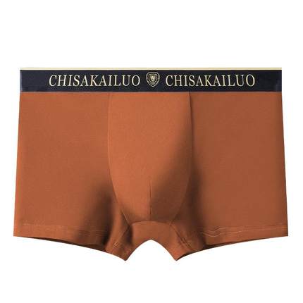 秋冬新款男士棉质内裤7A抑菌大码男生平角短裤透气舒适中腰四角裤