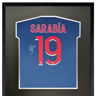 帕夫洛 萨拉维亚 20-21巴黎圣日耳曼 大巴黎 亲笔签名足球服球衣