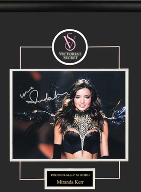 米兰达可儿Miranda Kerr 亲笔签名照片裱框 含SA证书 维密天使