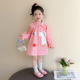 女宝宝甜美洋气连衣裙儿童春款 女童韩版 2026新款 春秋季 公主裙 衬衫