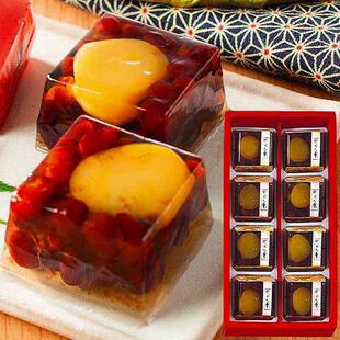 日本正品高颜值羊羹百年老店河内骏河屋板栗大纳言羊羹礼盒装