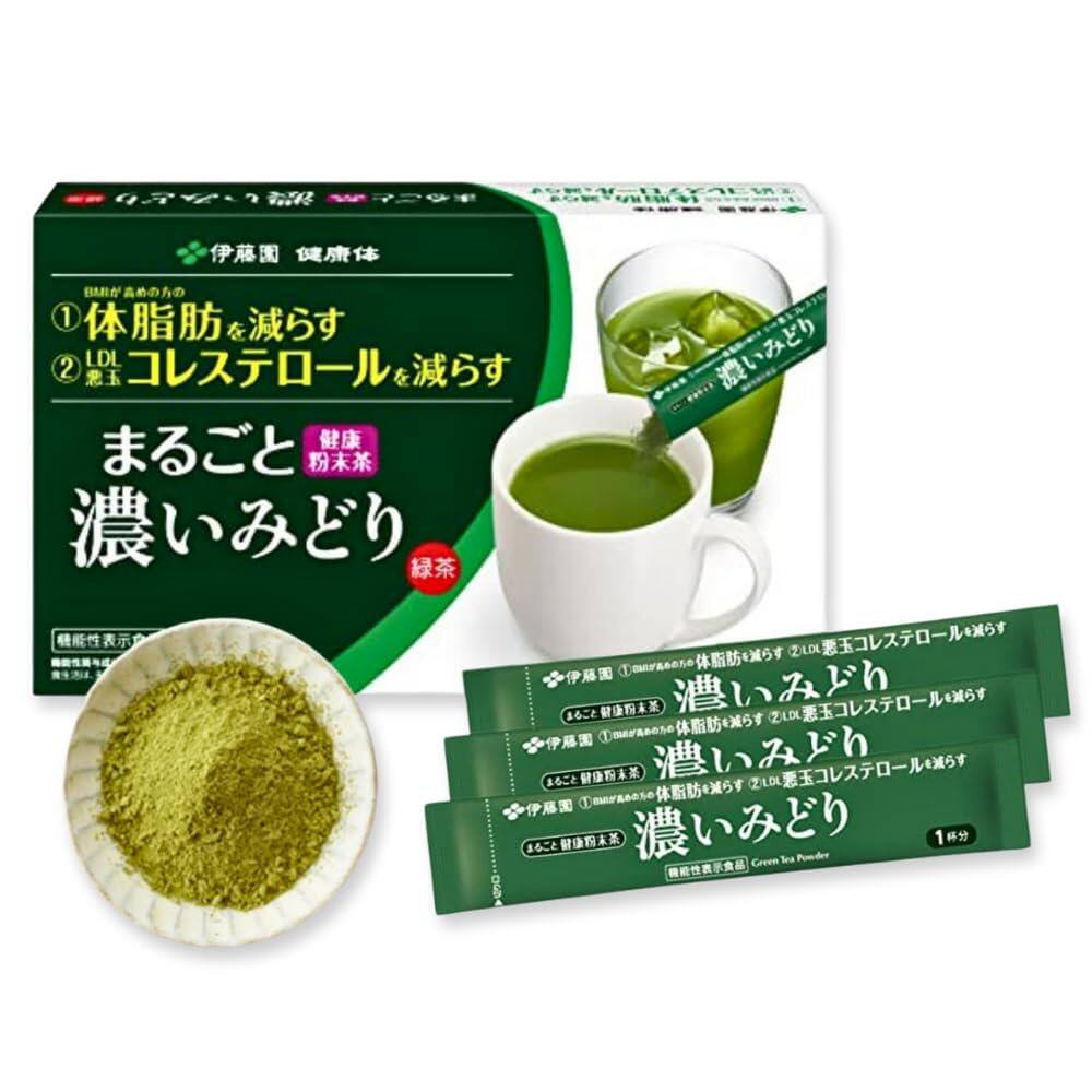 伊藤园绿茶粉62本入2.5g一本