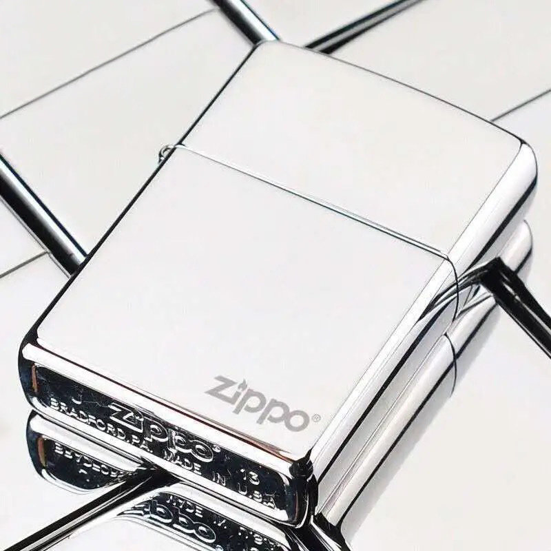 zippo打火机煤油白冰送礼物品防风男款雕刻ZIPPO男友礼物定制刻字