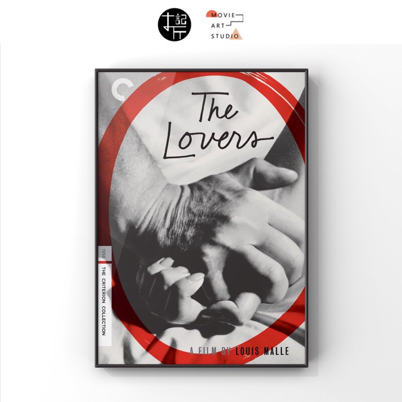 情人们路易马勒让娜莫罗爱情电影海报墙面贴画卧室宿舍装饰挂画