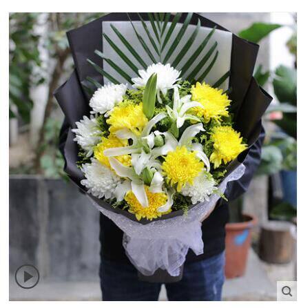 清明冬至上坟祭扫祭奠看望亲人花束鲜花悼念怀念鲜花上海鲜花直送