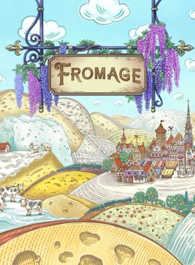【大公鸡桌游】限时优惠 Fromage 奶酪 英文零售版正品