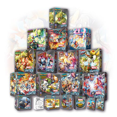 MarvelUnited桌游漫威英文正品