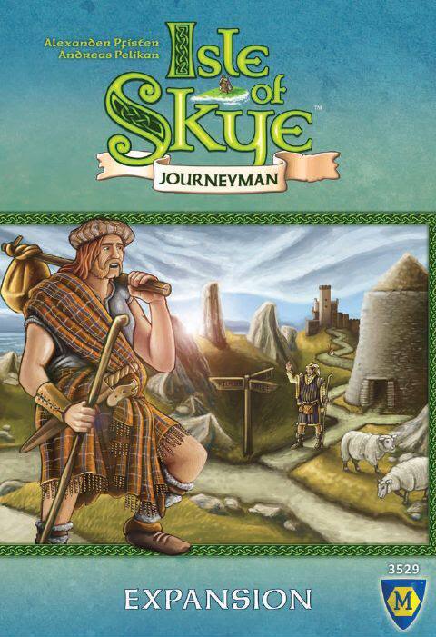 【大公鸡桌游】isle of skye: journeyman 斯凯岛:旅人扩充 英文