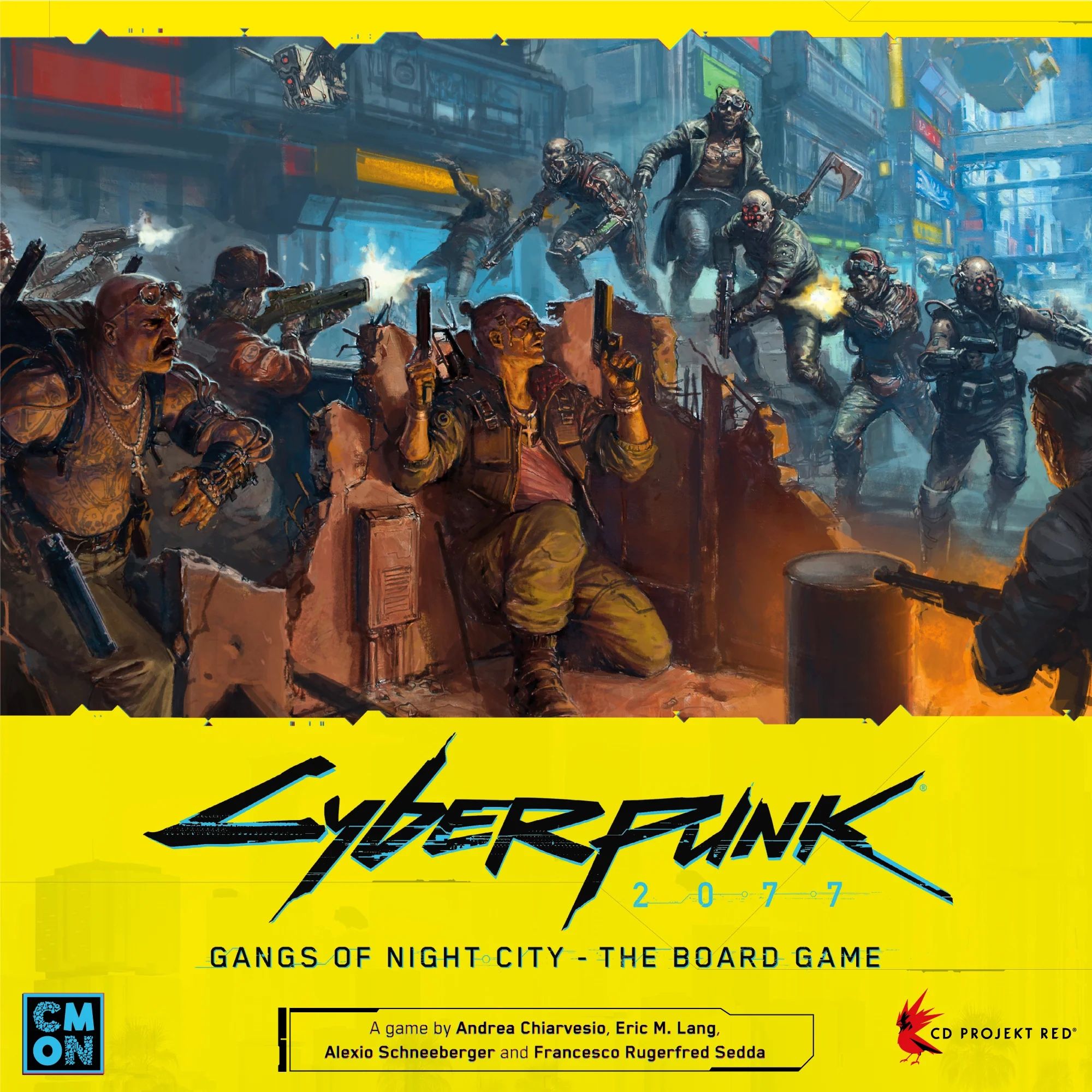 【大公鸡桌游】Cyberpunk 2077: Gangs of Night City赛博朋克KS