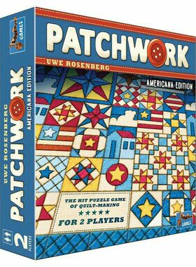 【大公鸡桌游】PATCHWORK AMERICANA拼布美国限定版 英文正版现货