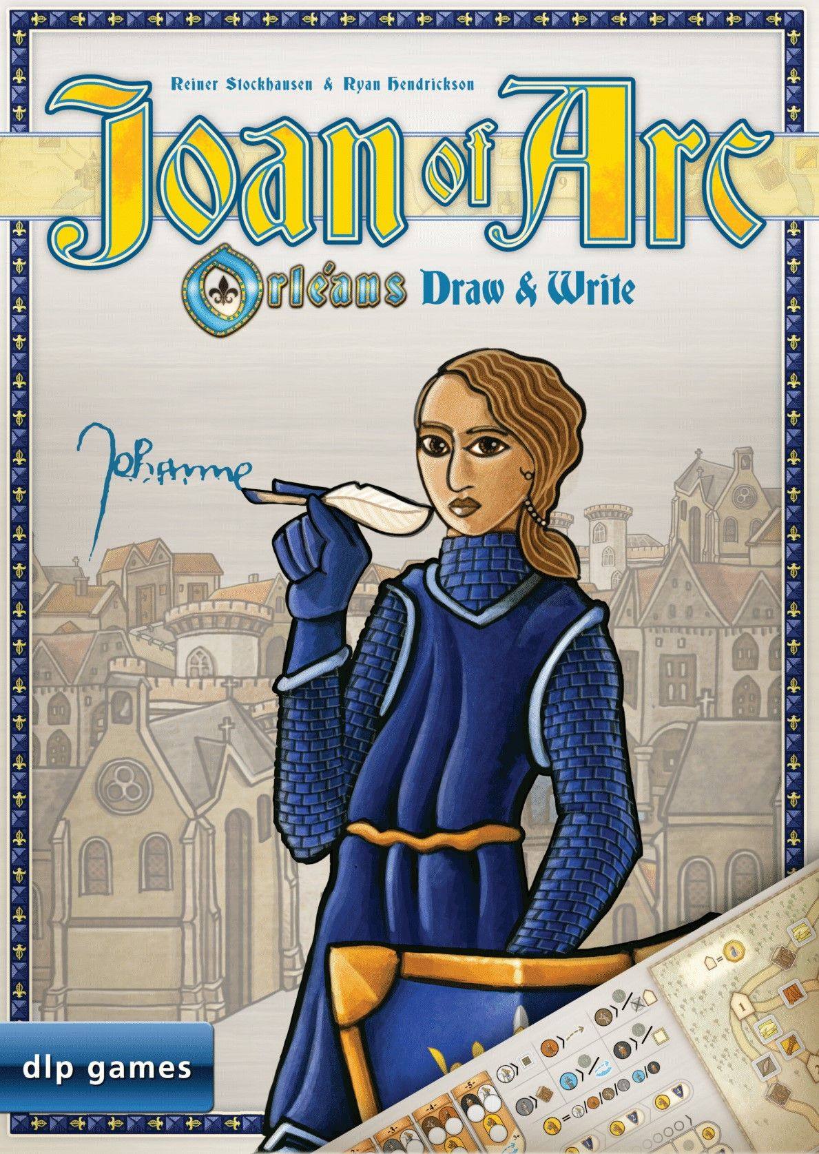 【大公鸡桌游】joan of arc: orléans  圣女贞德纸笔版 英文现货