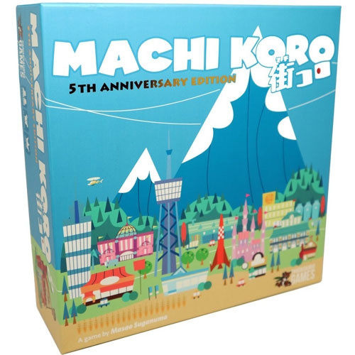 【大公鸡桌游】machi koro (5th anniversary) 骰子街