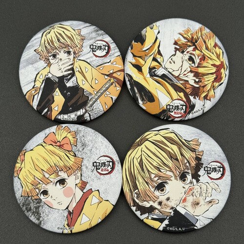 善逸幕间个人池吧唧鬼灭之刃自制徽章周边代餐谷子二次元礼物58mm