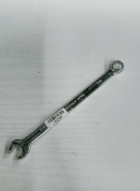 钢盾S017409CR-V精抛光英制两用扳手家用扳手维修工具-7/16