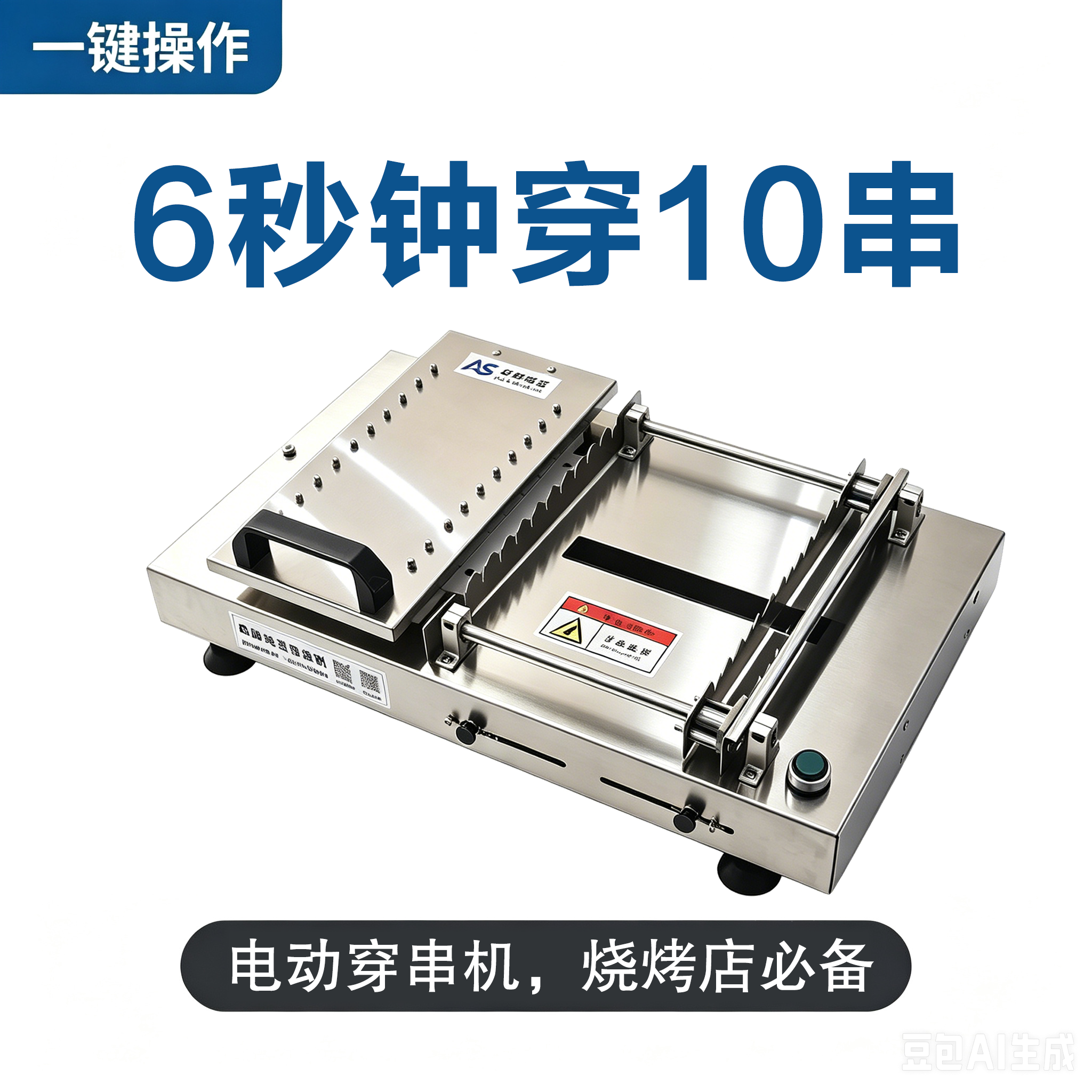艾科智造电动穿串机穿串神器商用