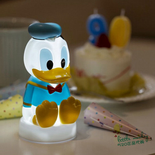 日本代购 Donald Duck唐老鸭 公仔玄关卧室小夜灯床头灯装饰灯