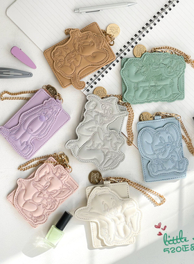 日本代购 Tom and Jerry猫和老鼠 可爱刺绣饭卡公交卡IC卡套