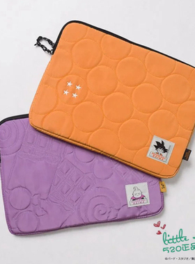 日本代购 七龙珠 橙色 紫色 可爱PC电脑平板收纳包