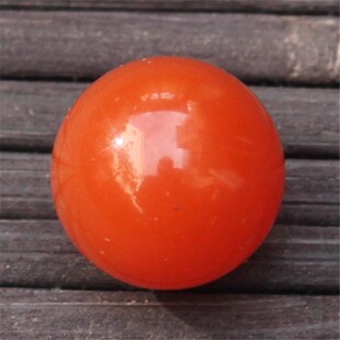 天然保山南红玛瑙 无裂原矿单珠子 diy配饰品配珠隔珠圆珠顶珠9mm