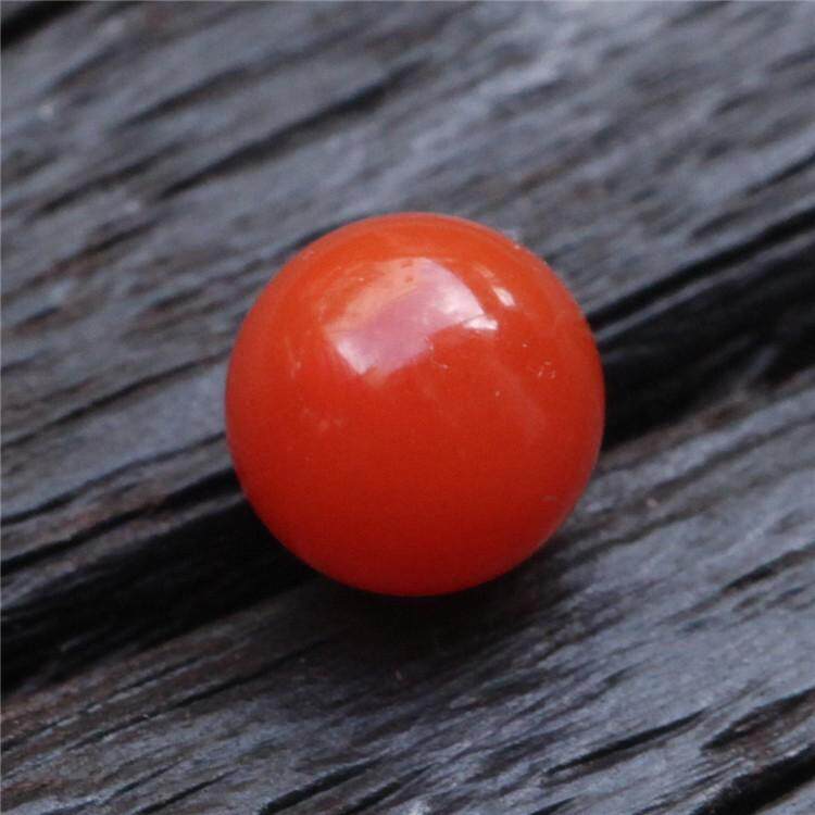 纯天然保山南红玛瑙 原矿精品无裂单珠 文玩金刚菩提配饰配珠11mm
