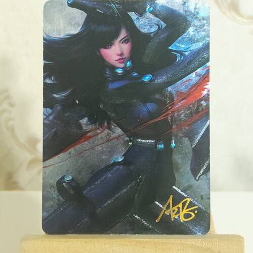 蕾佳 战斗服 半粗闪折光闪卡 同人 88*63MM尺寸