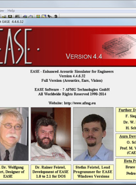 EASE 4.4 声学设计 环境声学装修模拟音响设计软件 送视频教程