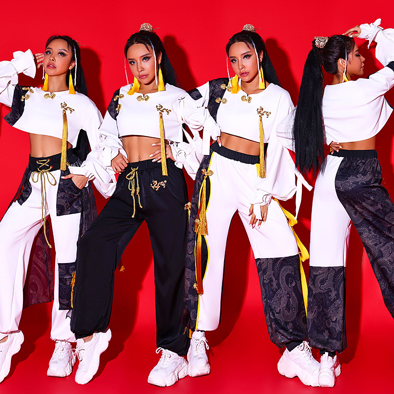 女团演出服韩舞打歌服爵士舞蹈服