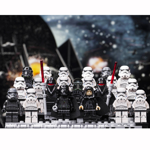 星球大战SW585风暴白兵storm trooper暴风兵人仔积木儿童益智玩具