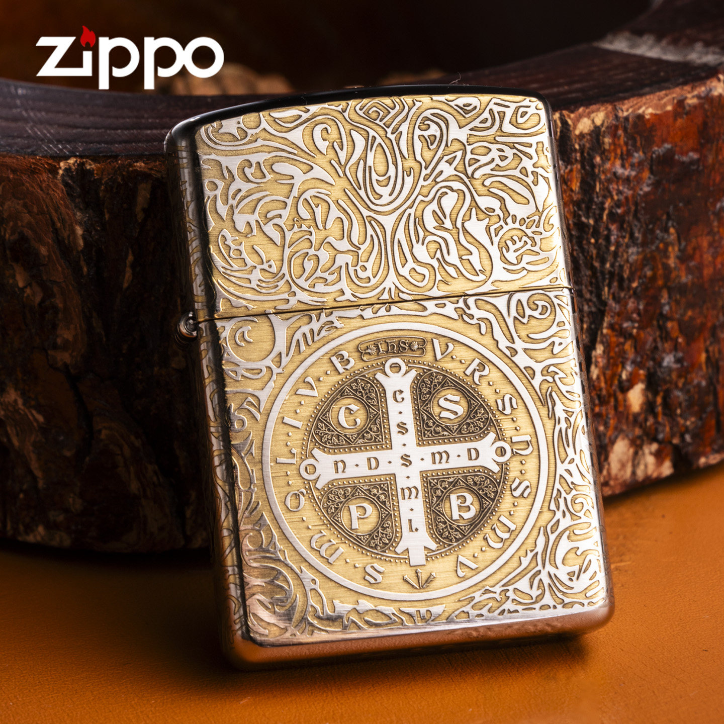 打火机zippo康斯坦丁正版限量恶灵神探送男友盔甲防风煤油打火机