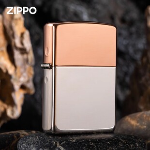 zippo打火机煤油男士925银追梦逐光防风高档礼品专用送礼收藏