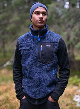 海淘现货Patagonia Classic Retro-X Vest 巴塔男款潮流抓绒马甲
