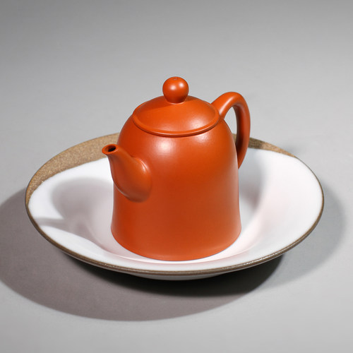 台湾莺歌陶艺振达烧制朱泥泡茶壶