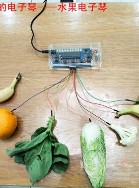 神奇电子琴触摸电子琴水果电子琴 小科技发明 电子DIY散件制作