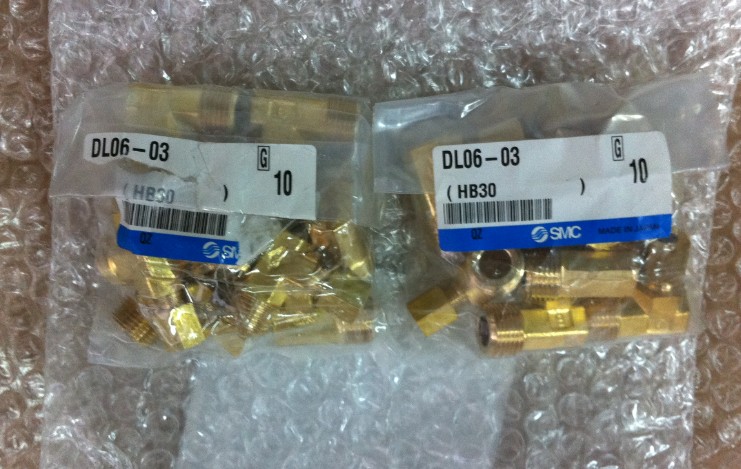 全新 日本原装正品 SMC DL06-03 卡套式接头