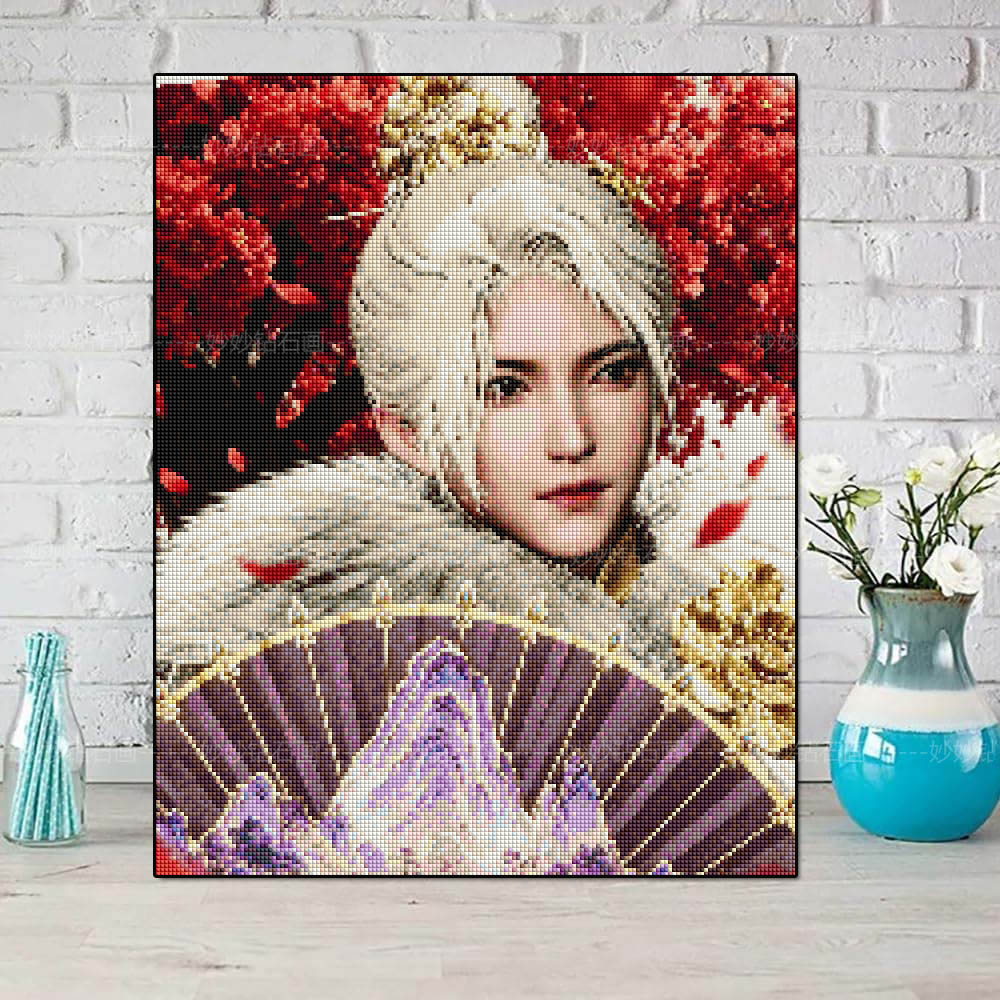 盈盈东阙公子方钻石画diy手工点钻画燕云十六声十字绣粘贴水晶钻