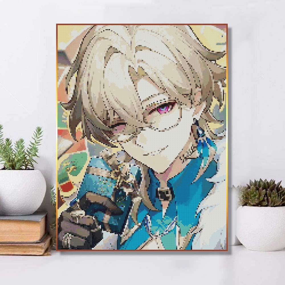 崩铁砂金钻石画手工diy女孩贴砖石十字绣儿童点钻画崩坏星穹铁道,居家布艺,钻石绣,淘宝优惠券,粉丝福利购,淘宝优惠卷