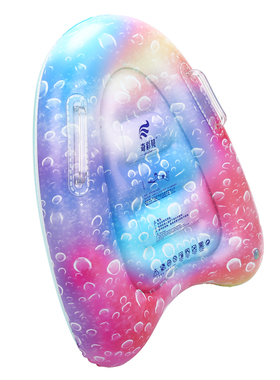 充气浮板EVA加厚游泳板儿童成人初学者学习游泳装备背漂浮标便携