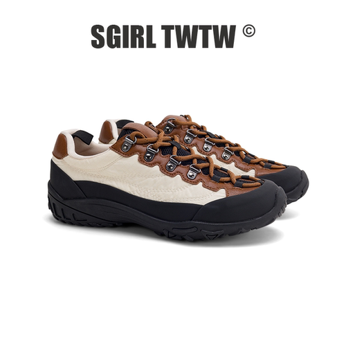 Y631-1 SGIRL TWTW 复古拼色登山鞋秋季休闲鞋穿搭轻徒步通勤两穿