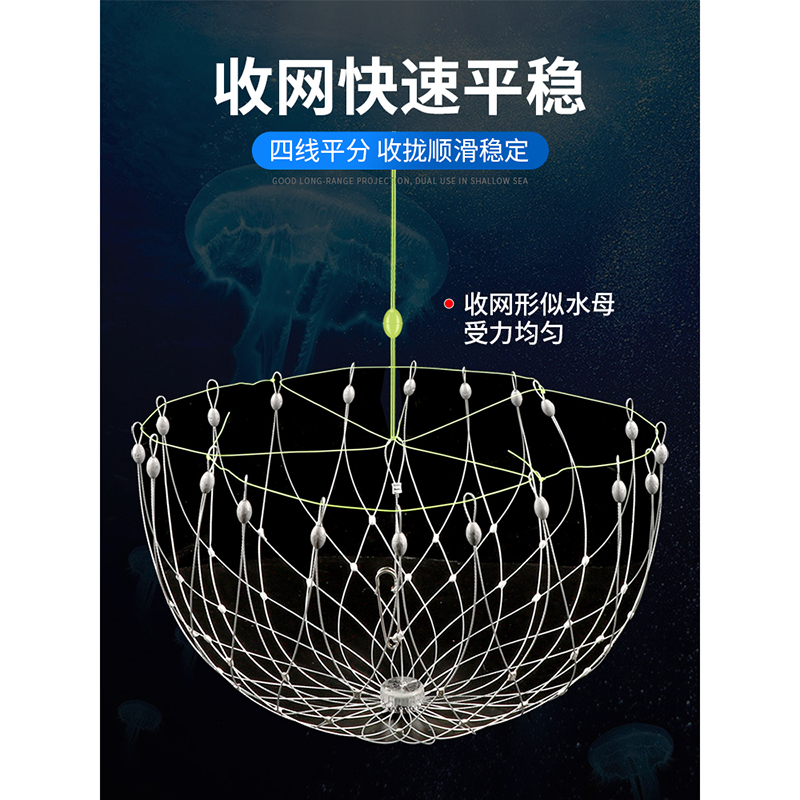 自动开合钢丝台钓螃蟹网钓大闸蟹梭子蟹青蟹笼子海钓螃蟹套螃蟹圈