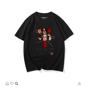 法老 杨和苏 活死人厂牌Walking Dead 说唱Walking Day tT恤
