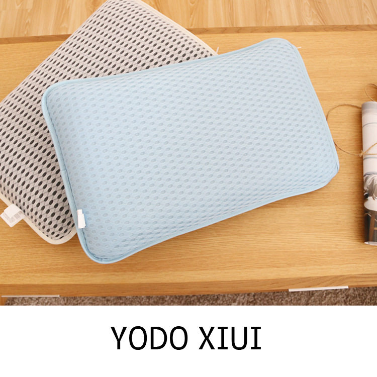 3d成人枕头 可水洗不变形透气网眼插片