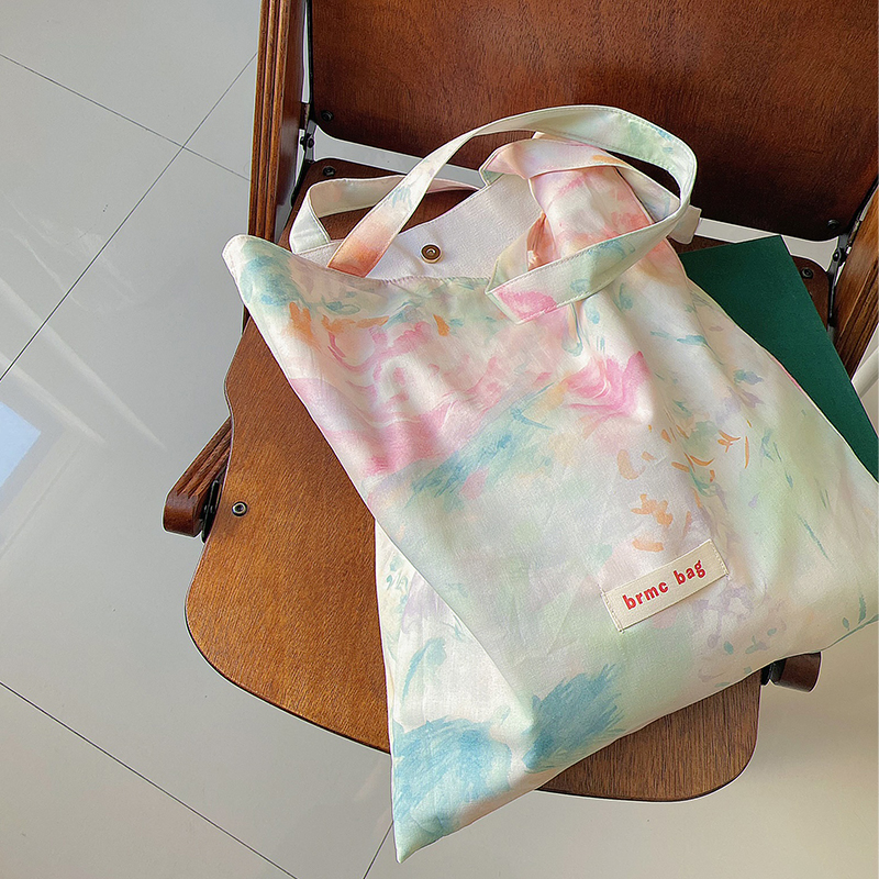 晕染水墨风小众百搭单肩包