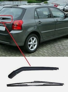 适用丰田COROLLA RUNX水拨雨刷片雨刮片汽车刮雨器胶条雨刷器摇臂